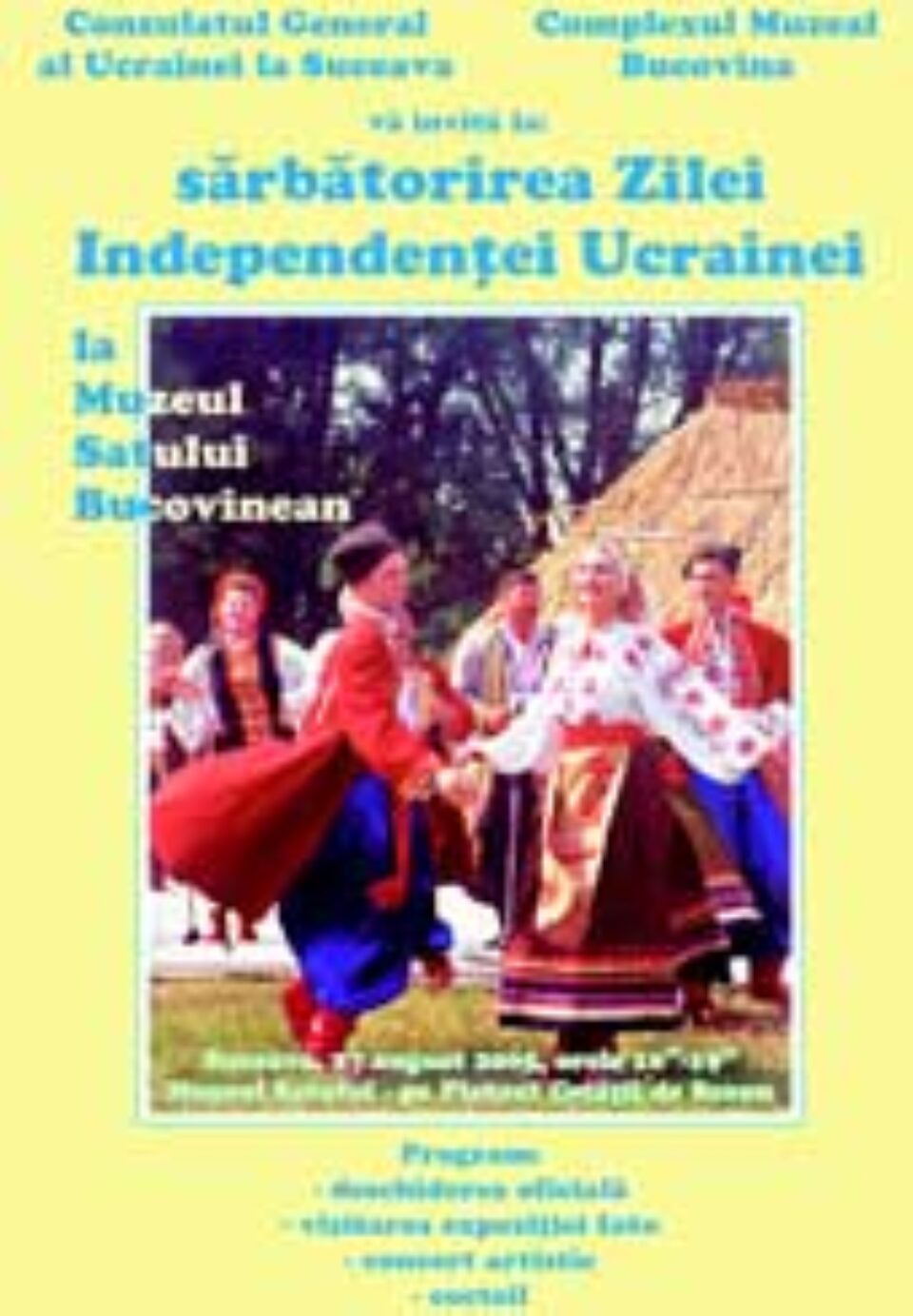 Astăzi este Ziua Independenței Ucrainei