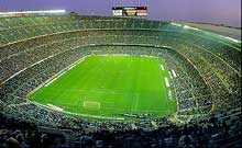 Camp Nou - stadionul cu cei mai mulți spectatori în Liga Campionilor