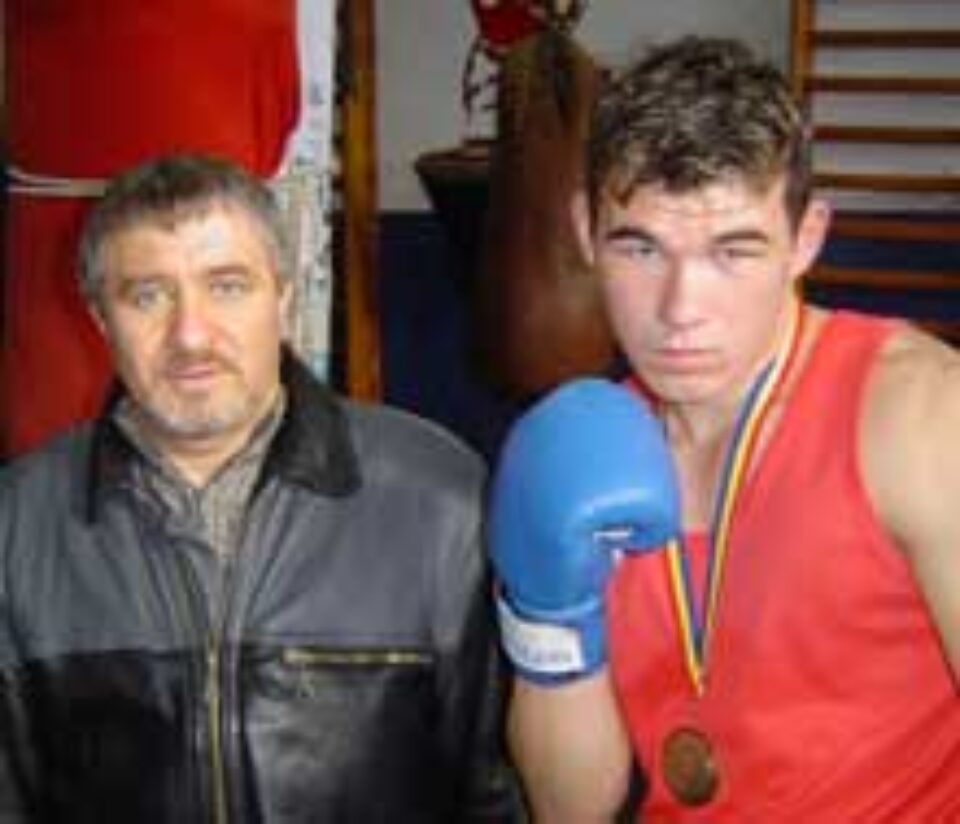 Nicolae Berariu, alaturi de antrenorul sau Doru Iftime Nicolae Berariu, alaturi de antrenorul sau Doru Iftime