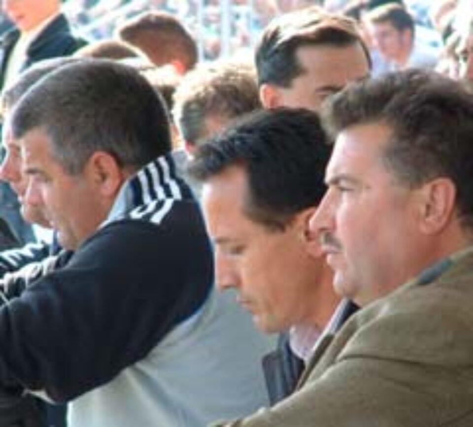 Marin Barbu și Mircea Crainiciuc au fost, ieri, suporteri ai Cetății Marin Barbu și Mircea Crainiciuc au fost, ieri, suporteri ai Cetății