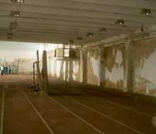 Sala de atletism a Clubului Sportiv Municipal Suceava a intrat în renovare capitală