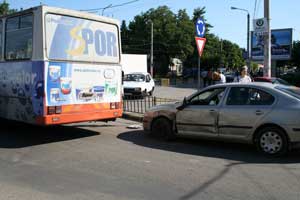 Accident pe drumul național 17A