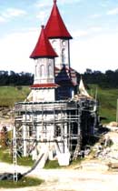 Sobor de preoți și episcopi la sfințirea a două icoane aduse în Mănăstirea „Sf. Mina” – Roșiori, din Muntele Athos