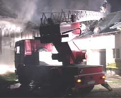 Incendiu devastator la Protopopiatul Suceava, chiar de Sf. Parascheva