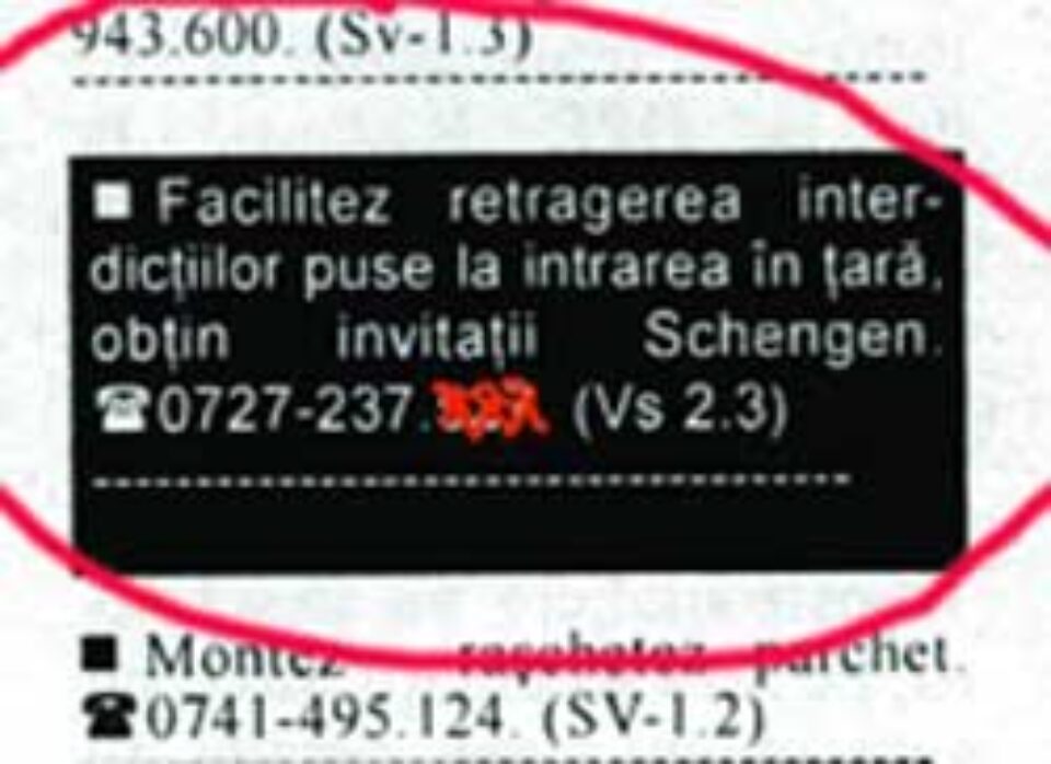 Traficant cu acte medicale măsluite în Italia