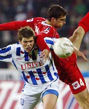 Dinamo, doar egal cu olandezii de la Heerenven