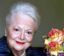 Olivia de Havilland va primi un premiu onorific din partea Academiei de Film