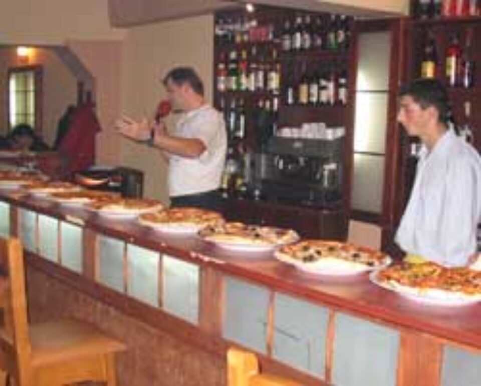 Party cu aromă de pizza europeană