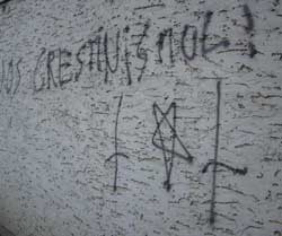Acțiunile sataniste și anticreștine iau amploare