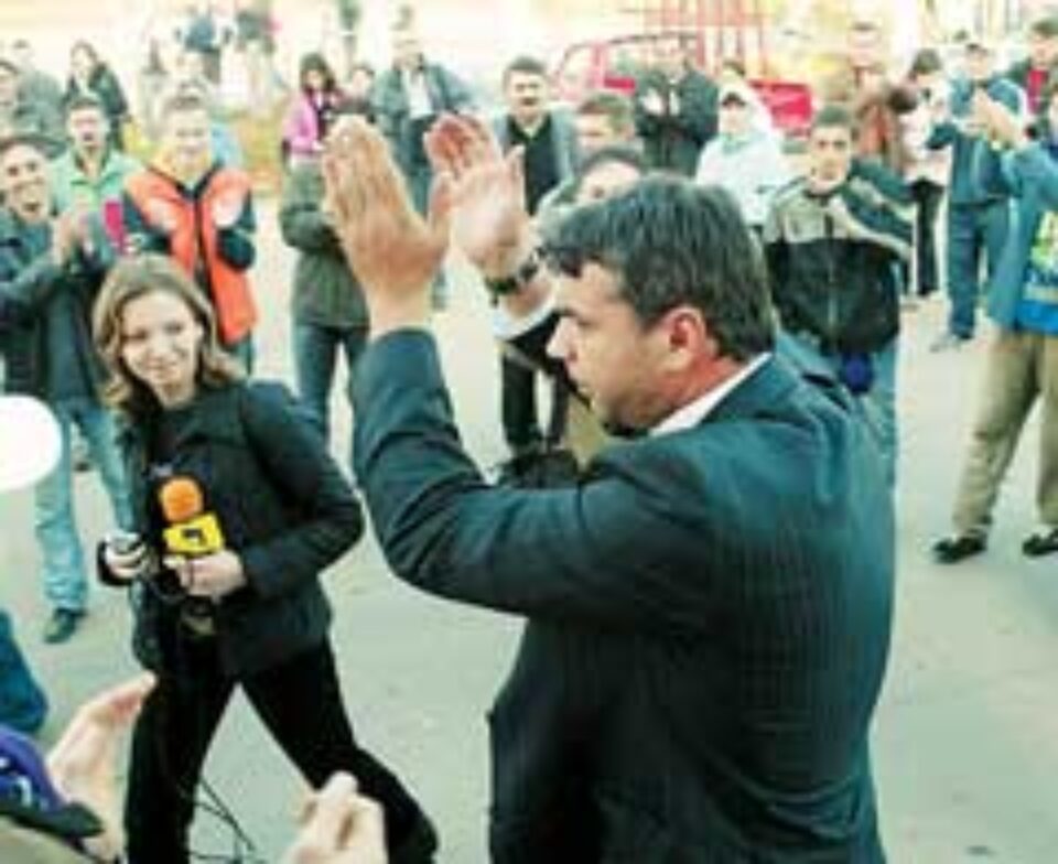 Olăroiu s-a despărţit cu lacrimi în ochi de la Poli