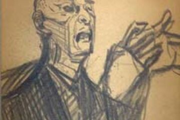 Comarnescu - desen de I. Popescu Negreni