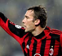 Șevcenko, omul zilei în Liga Campionilor