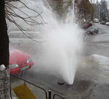 Gheizer în centrul municipiului Suceava