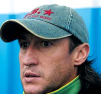 Viorel Moldovan o rupe cu Poli Timișoara