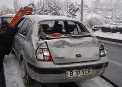 Accident spectaculos pe Calea Unirii