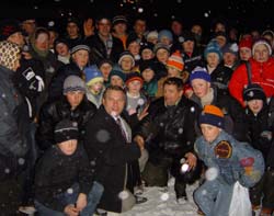 Moș Crăciun pe stil vechi a venit și la copiii din Lupcina