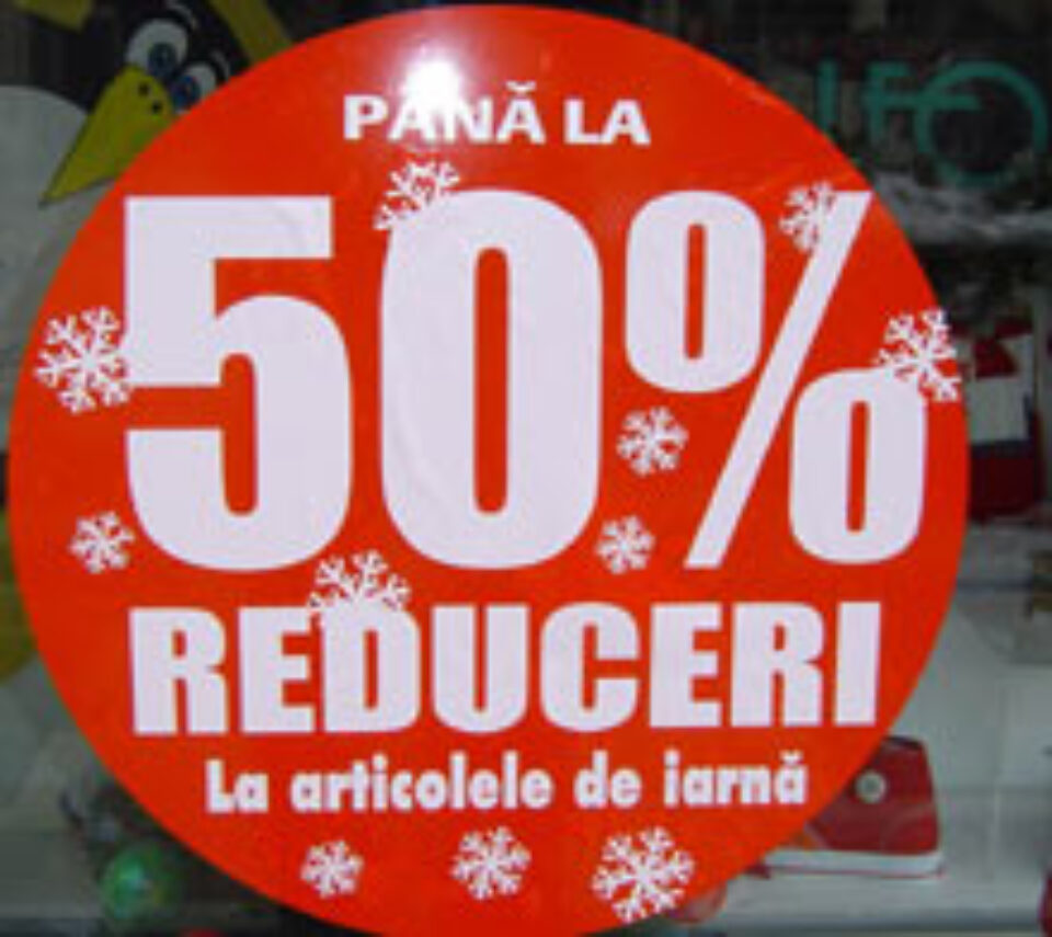 Mari reduceri și bonusuri consistente cu ocazia vânzărilor de soldare