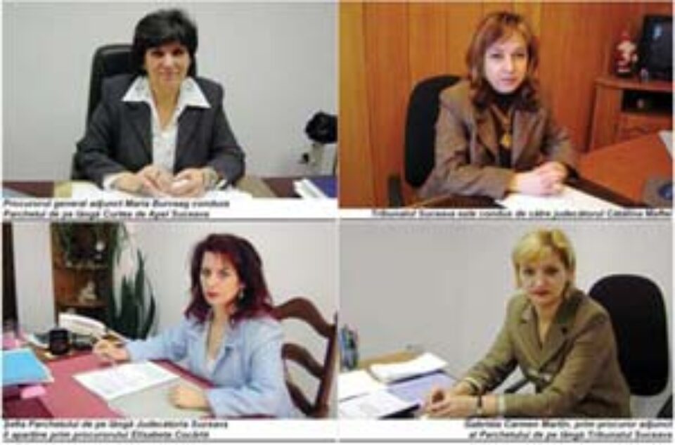 Femeile care „fac legea” în județ