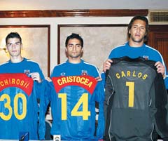 Trei nume noi pe lista UEFA