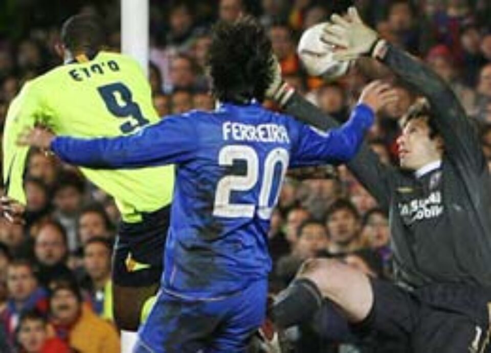 Scântei la derbiul Chelsea-Barcelona Scântei la derbiul Chelsea-Barcelona