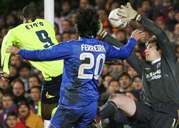 Scântei la derbiul Chelsea-Barcelona