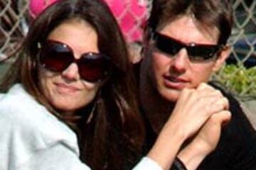 Tom Cruise și Katie Holmes, câștigători la Zmeura de Aur