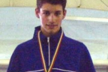 A câștigat bronzul național concurând accidentat