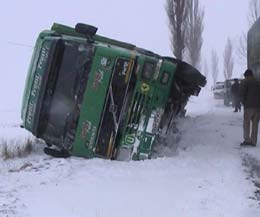 Iarna s-a întors în forță