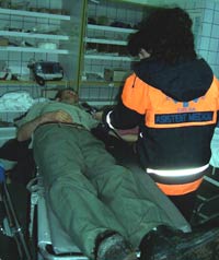 Bărbat strivit de un copac, în timp ce aduna lemne