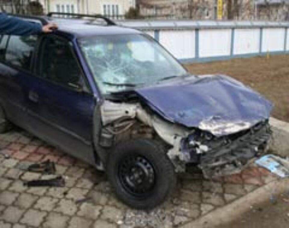 Doi soți au ajuns la spital în urma unui accident rutier