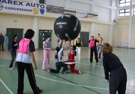 Kin-ball, sportul care a făcut furori în lume, jucat și la Suceava