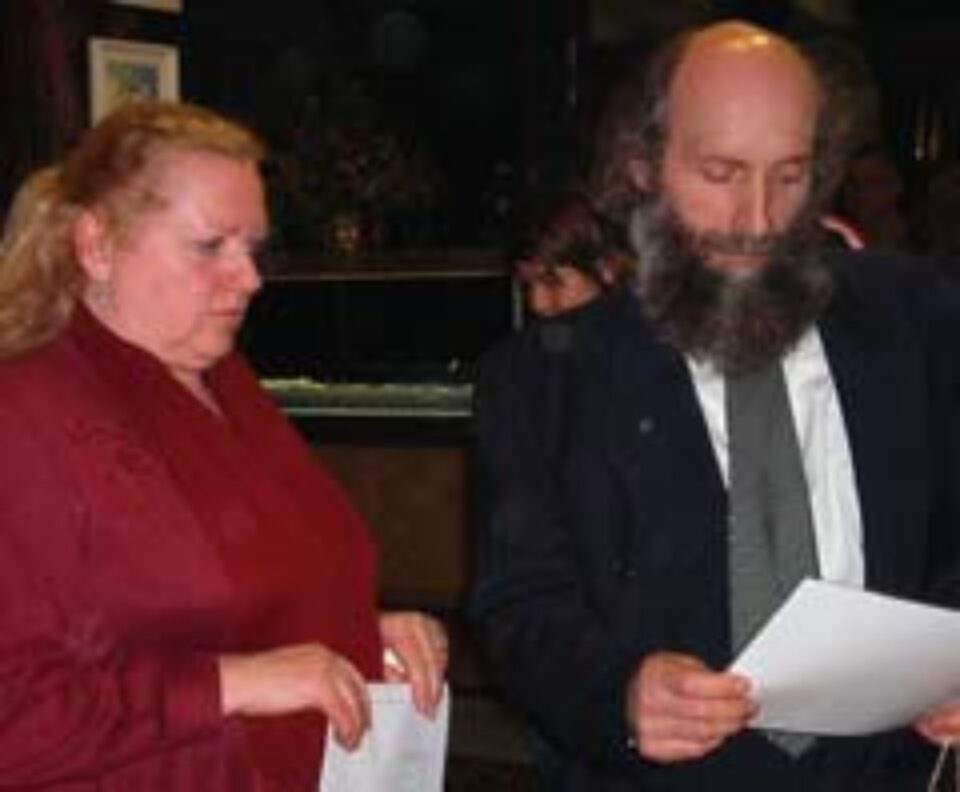 Lucia Puşcaşu şi Mircea Dăneasă, doi colegi de breaslă artistică