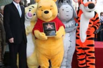 Ursulețul Winnie the Pooh primește o stea la Hollywood