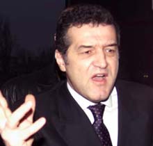 Gigi Becali, audiat de Crima Organizată