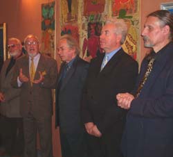 Solemnitate la vernisaj