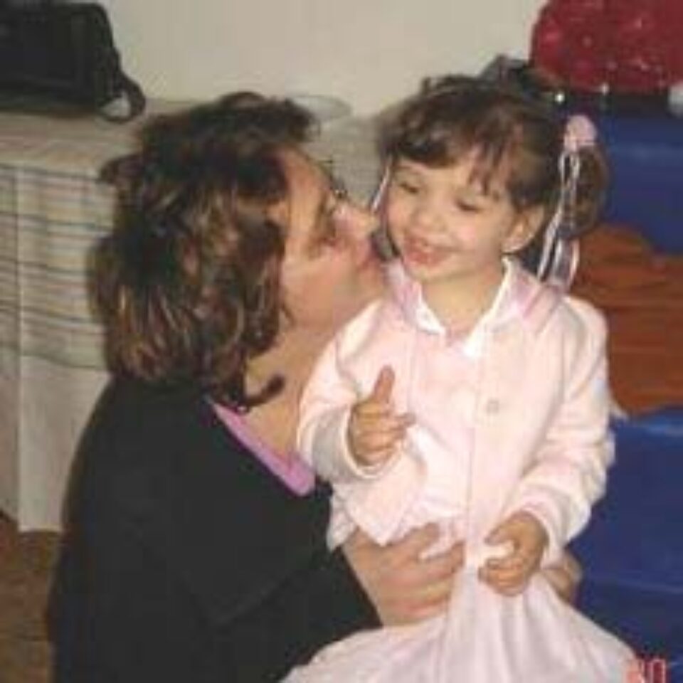 Maria impreuna cu mama ei Claudia