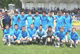 Grupa de juniori 1991, calificată la turneul final