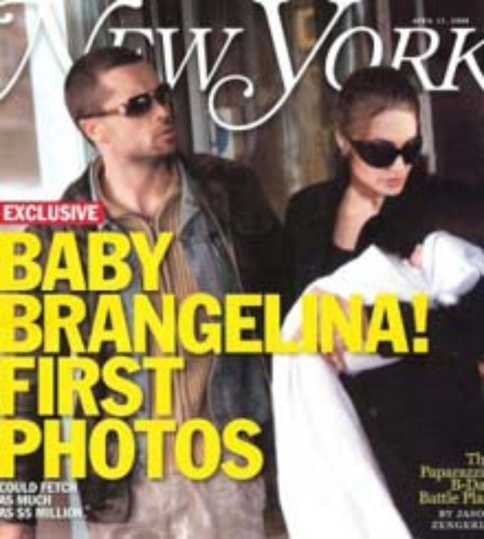 Poze false cu bebelușul Angelinei Jolie circulă pe Internet