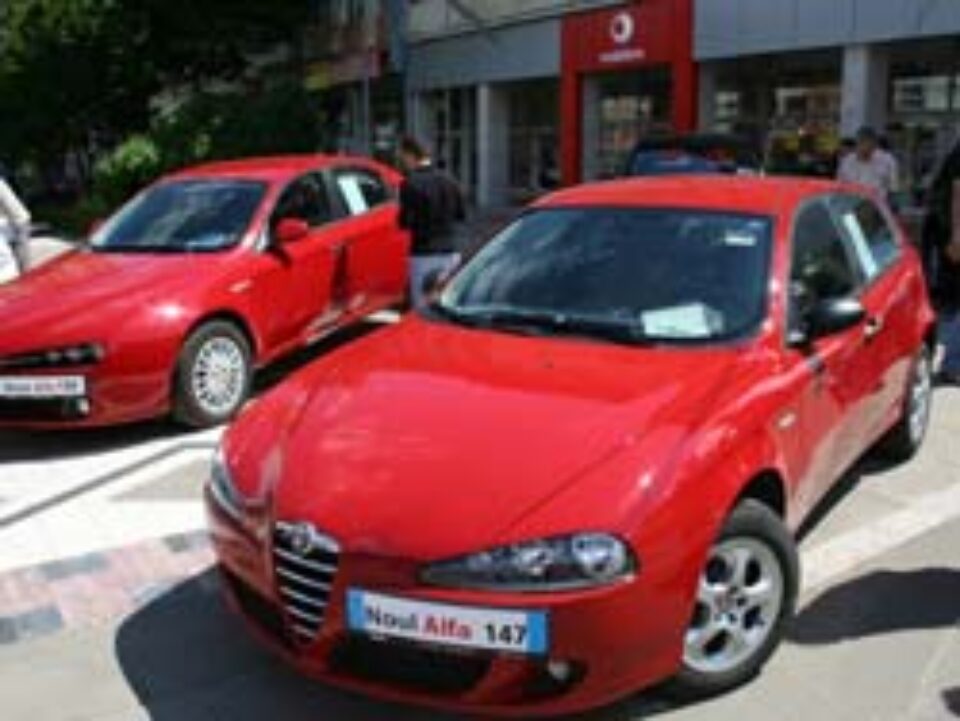 Expoziție Fiat, Alfa Romeo și Ssang Yang pe esplanada Casei de Cultură oferită de AUTOBITTI