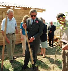 Inaugurarea fermei ecologice finanțate de Prințul Charles