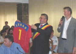 Goian, vedetă în Consiliul Local unde l-a racolat pe primarul Lungu pentru postul de portar la Steaua