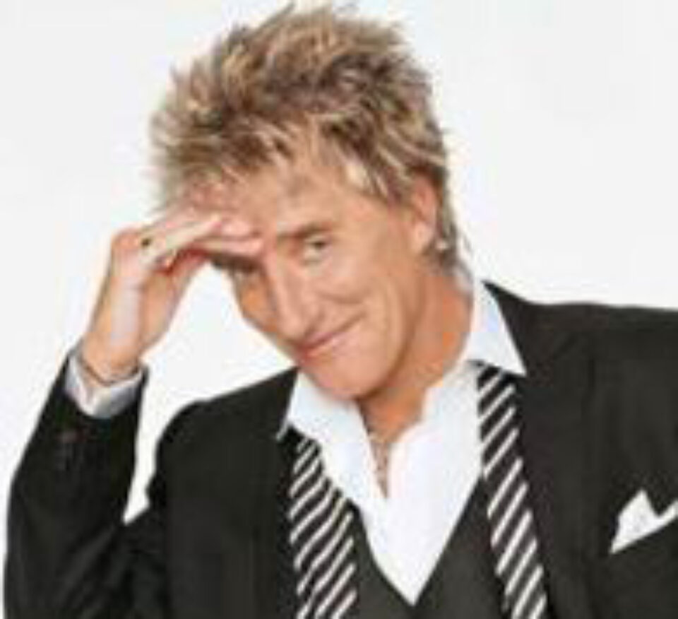 Rod Stewart a izbucnit în lacrimi la botezul fiului său