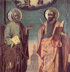 Astăzi Biserica Ortodoxă sărbătorește „Sfinții Apostoli Petru și Pavel”