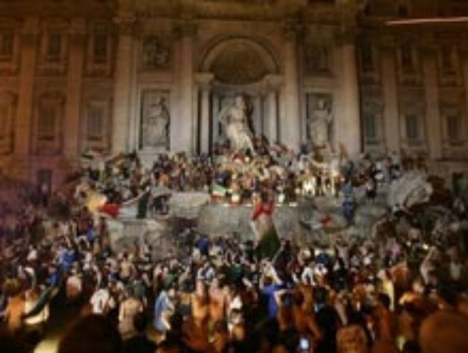 Un milion de fani pe străzile Romei Un milion de fani pe străzile Romei