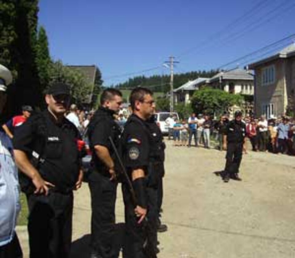 Aproape de un conflict interetnic