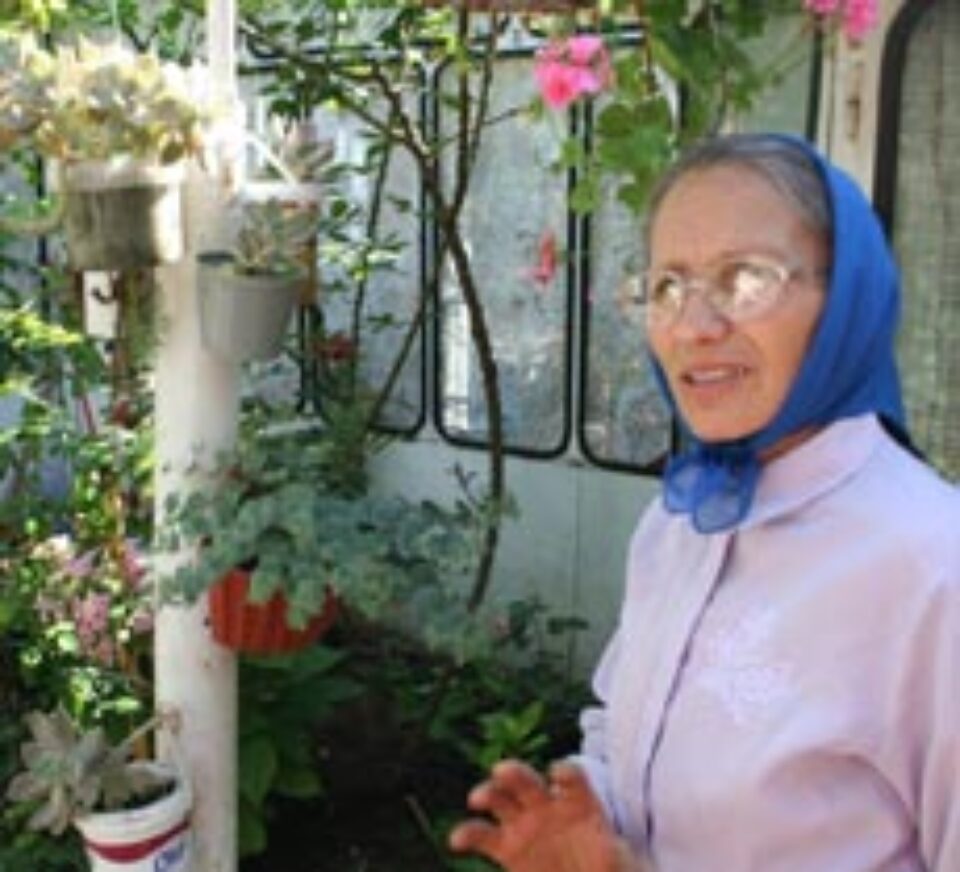 Ileana Salgau si pasiunea sa - florile