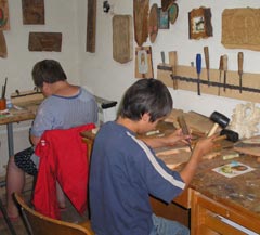 Atelierul de sculptura