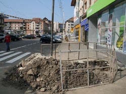 Montarea contoarelor termice cu ultrasunete a transformat în șantier municipiul Suceava