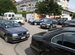 Lucrările de pe strada Petru Rareș creează ambuteiaje în zona Autogării