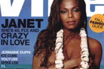 Janet Jackson a pozat topless pentru coperta unei reviste
